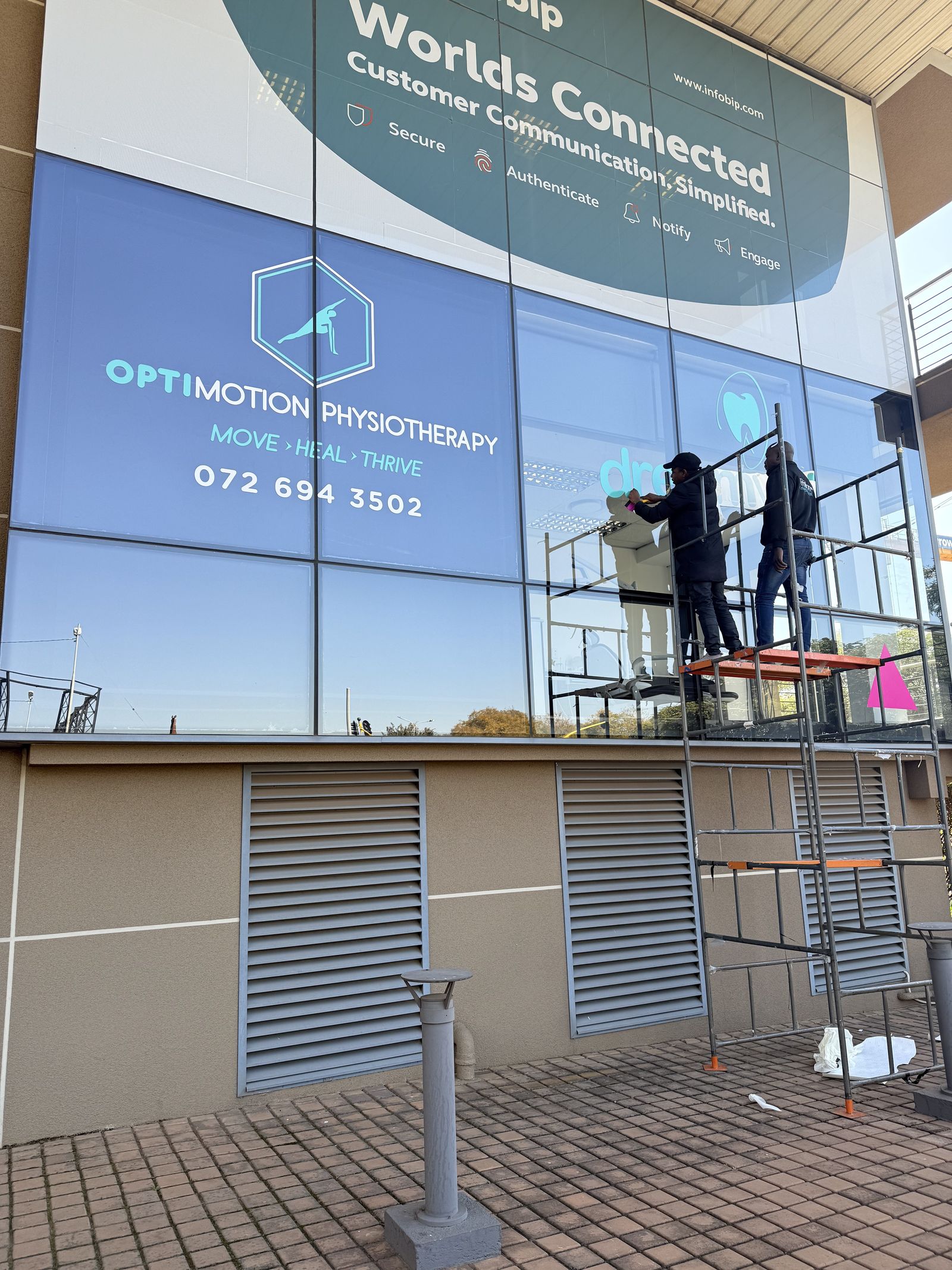 Glass branding
